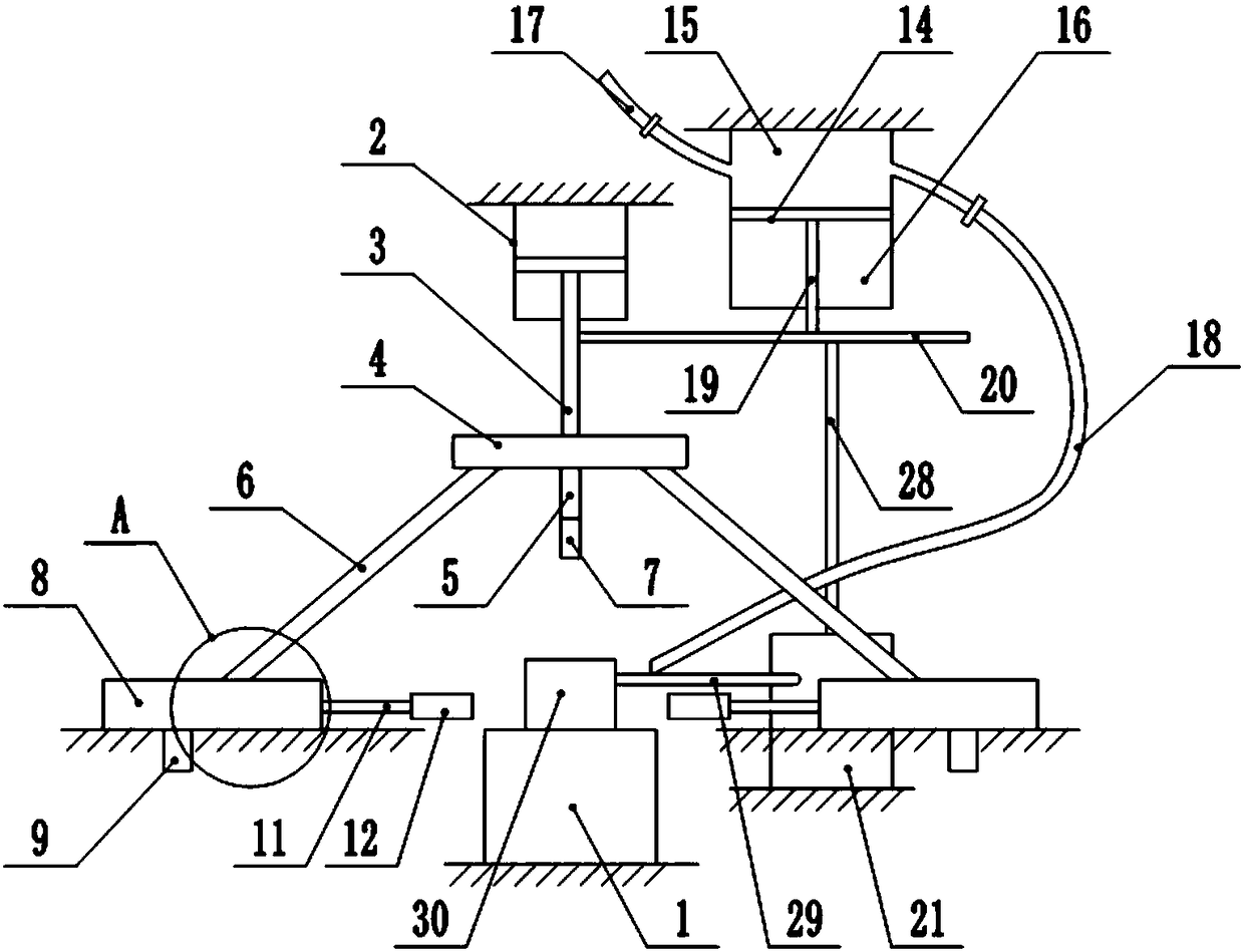 Part punching device