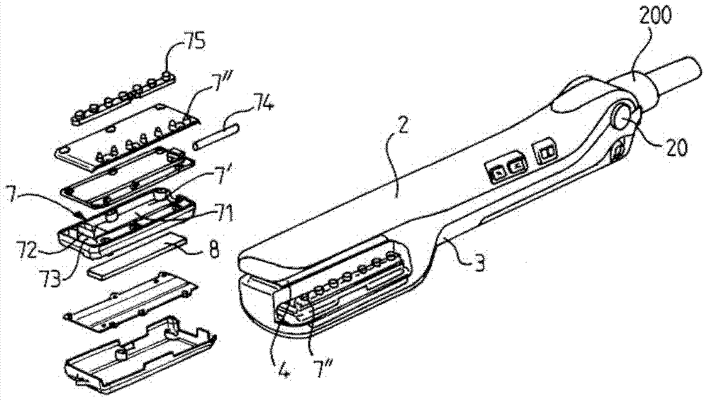 Steam hairdressing apparatus