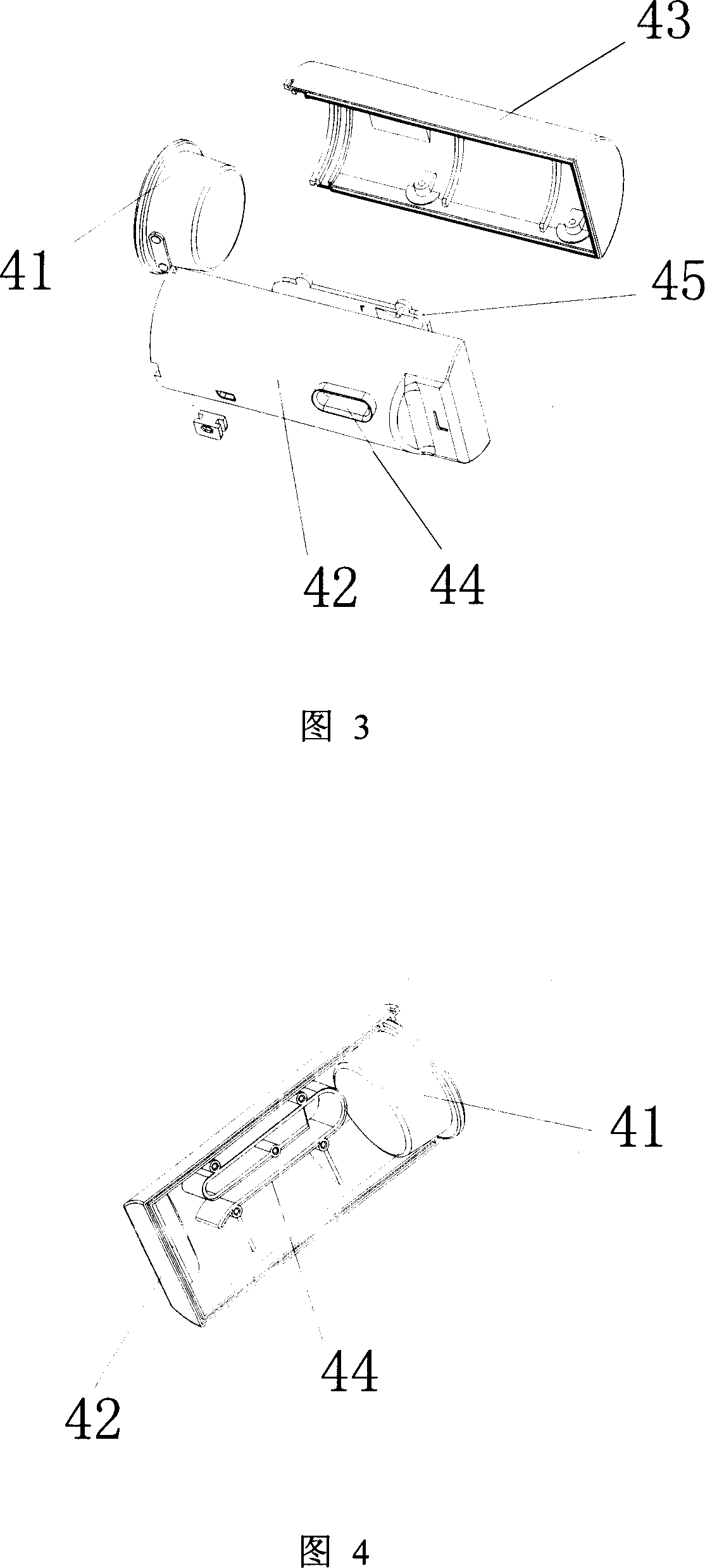 Opening and closing player with rotary shaft sound box