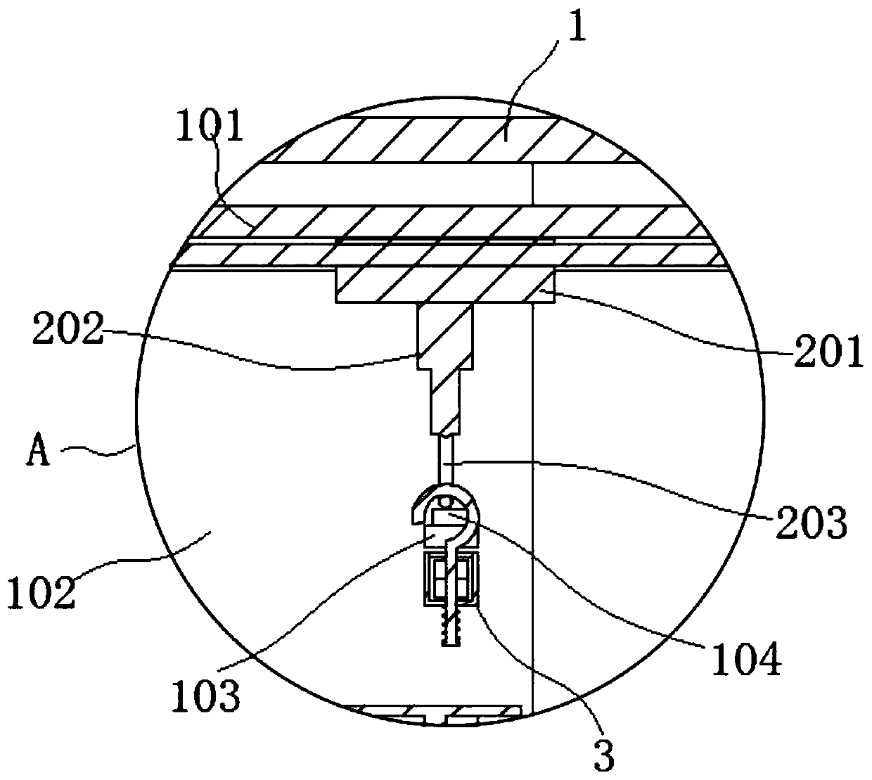 Intelligent clothes hanger with clothes folding function and application method of clothes hanger