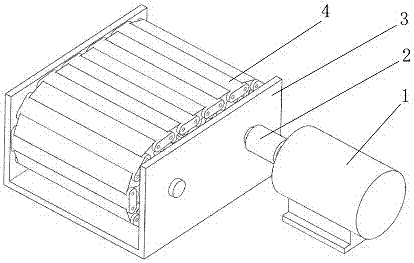 High-temperature-resistant conveyor for chemical raw materials