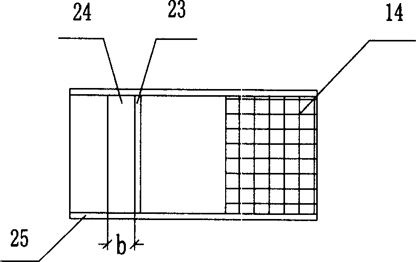Ore selecting method of anthrophyllite and its friction concentrator