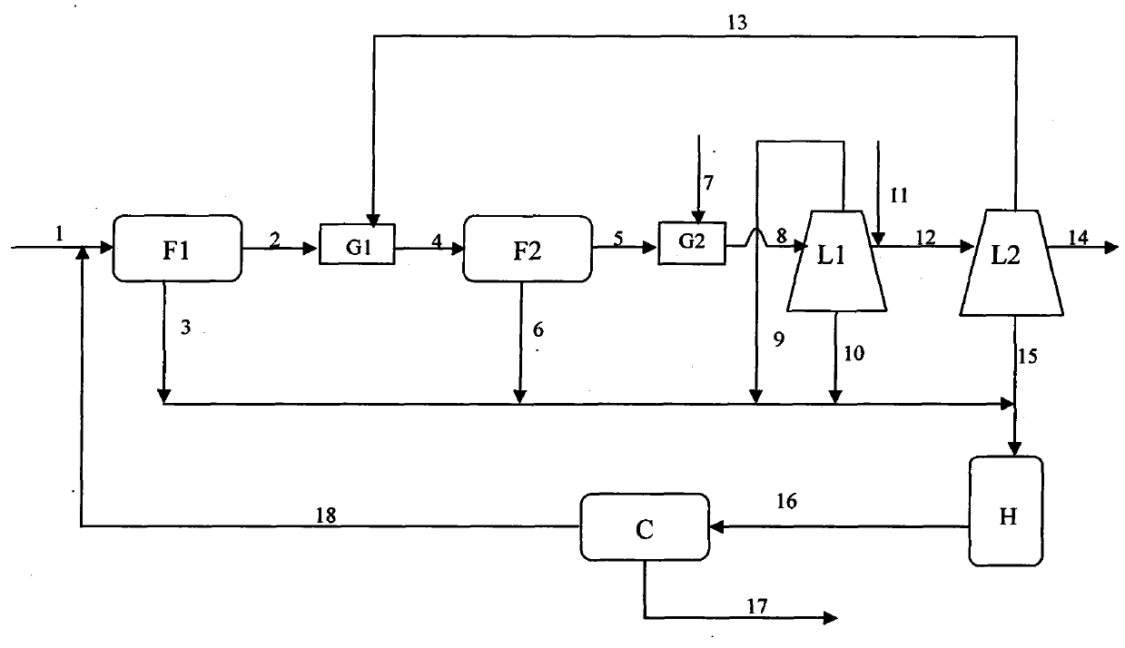 Method for separating and purifying polycarbonate glue solution