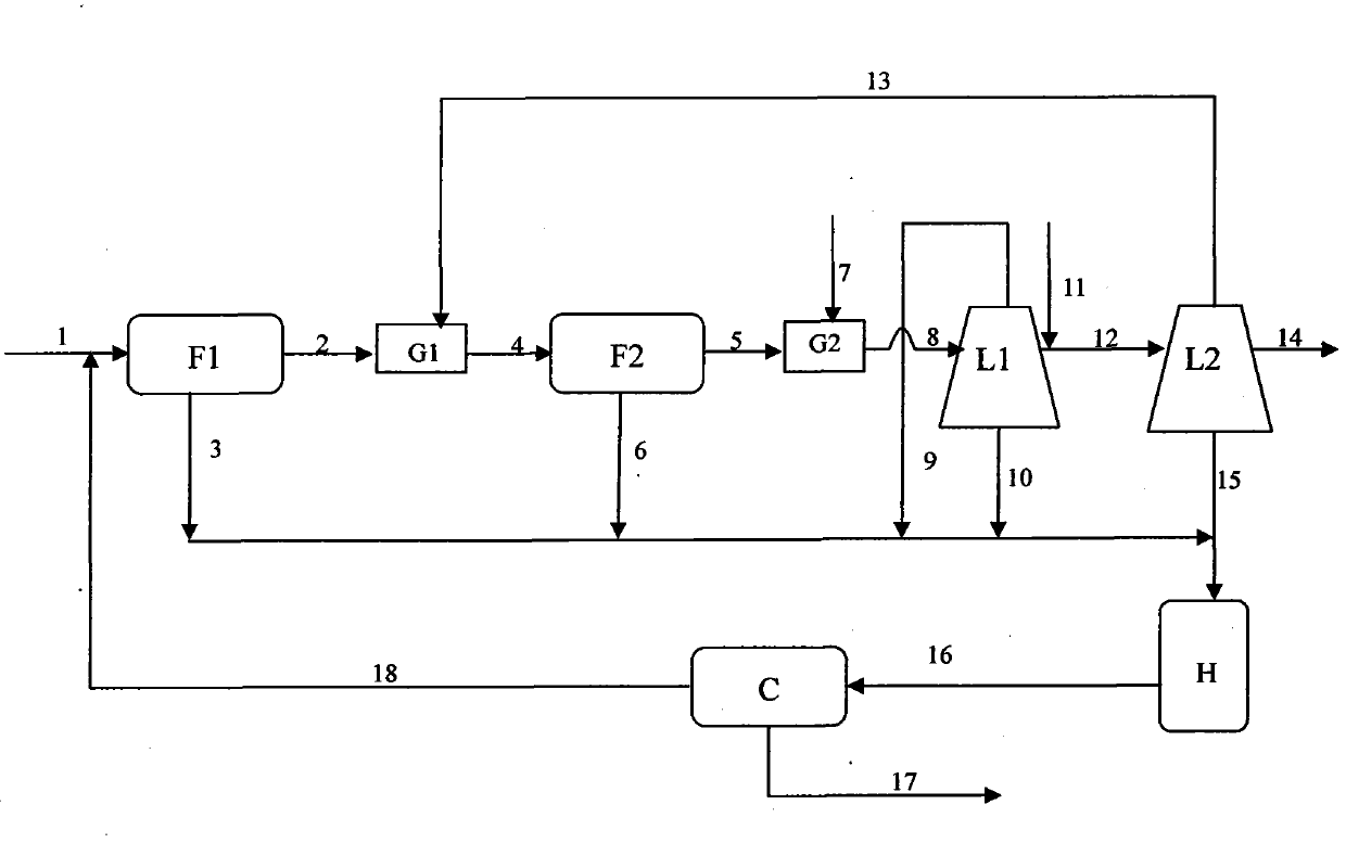 Method for separating and purifying polycarbonate glue solution