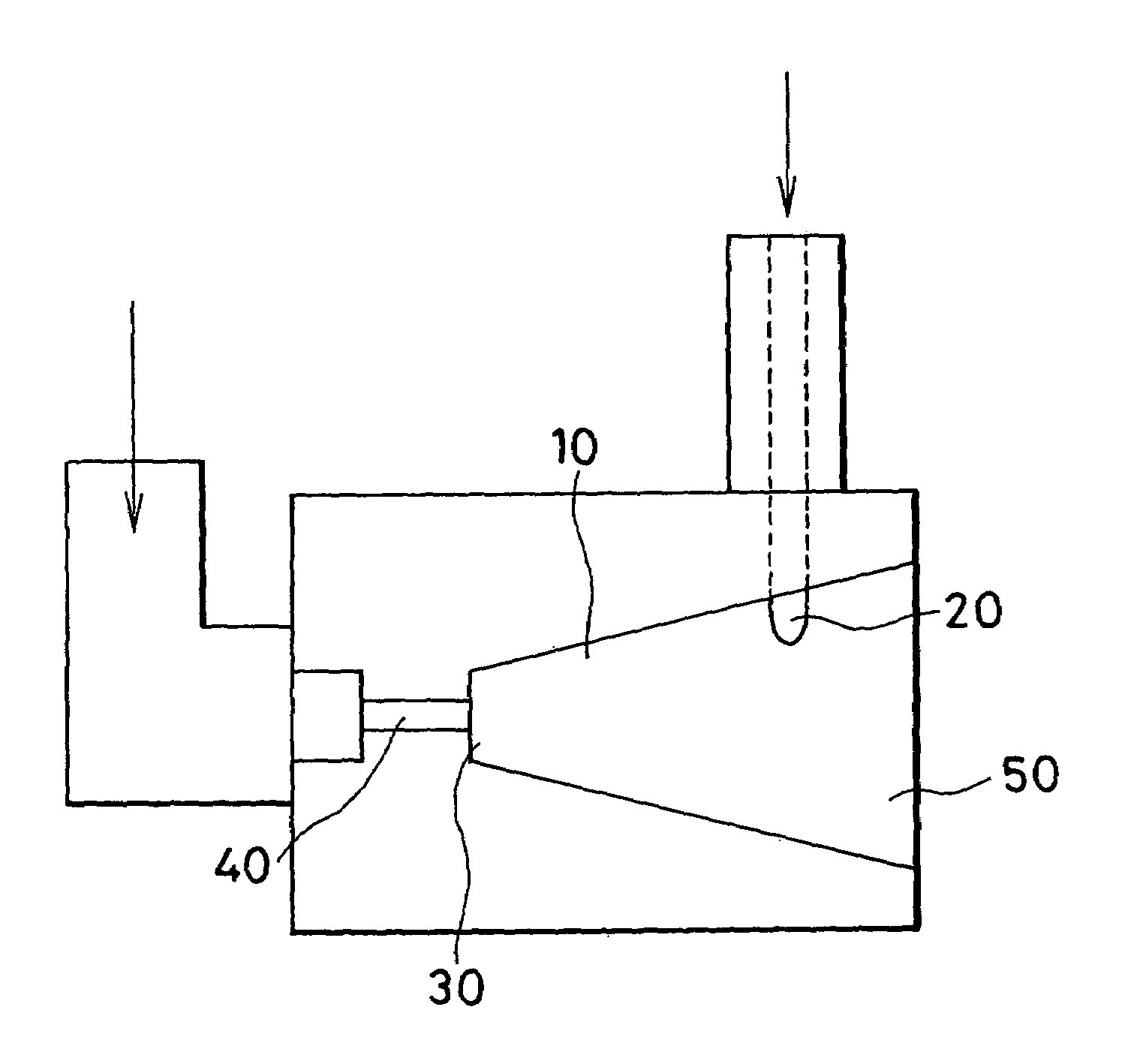 Swing type fine air bubble generating device