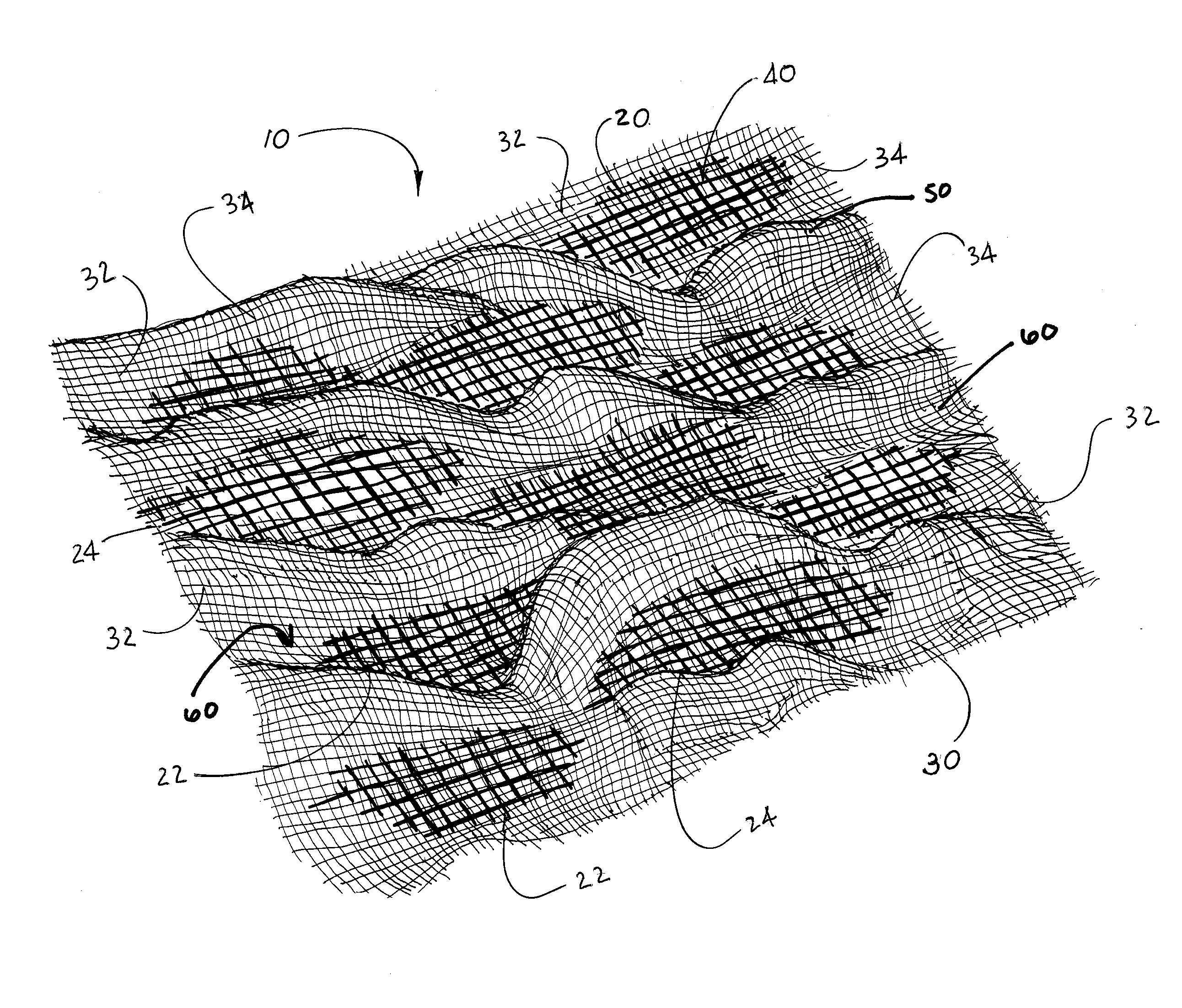 Turf reinforcement erosion control mat