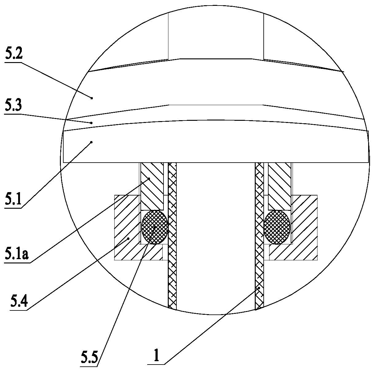 Anti-backflow silicone rubber enema tube capable of observing depth