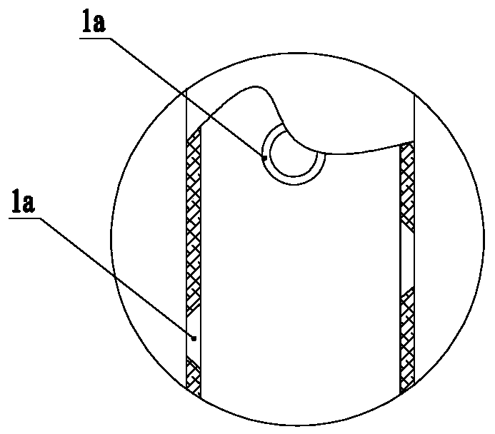 Anti-backflow silicone rubber enema tube capable of observing depth