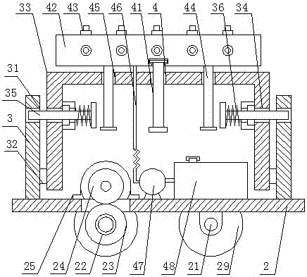 Self-propelled tunnel lining concrete curing stand