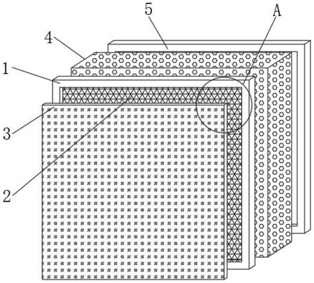 Formaldehyde self-absorption type foam glass insulation board