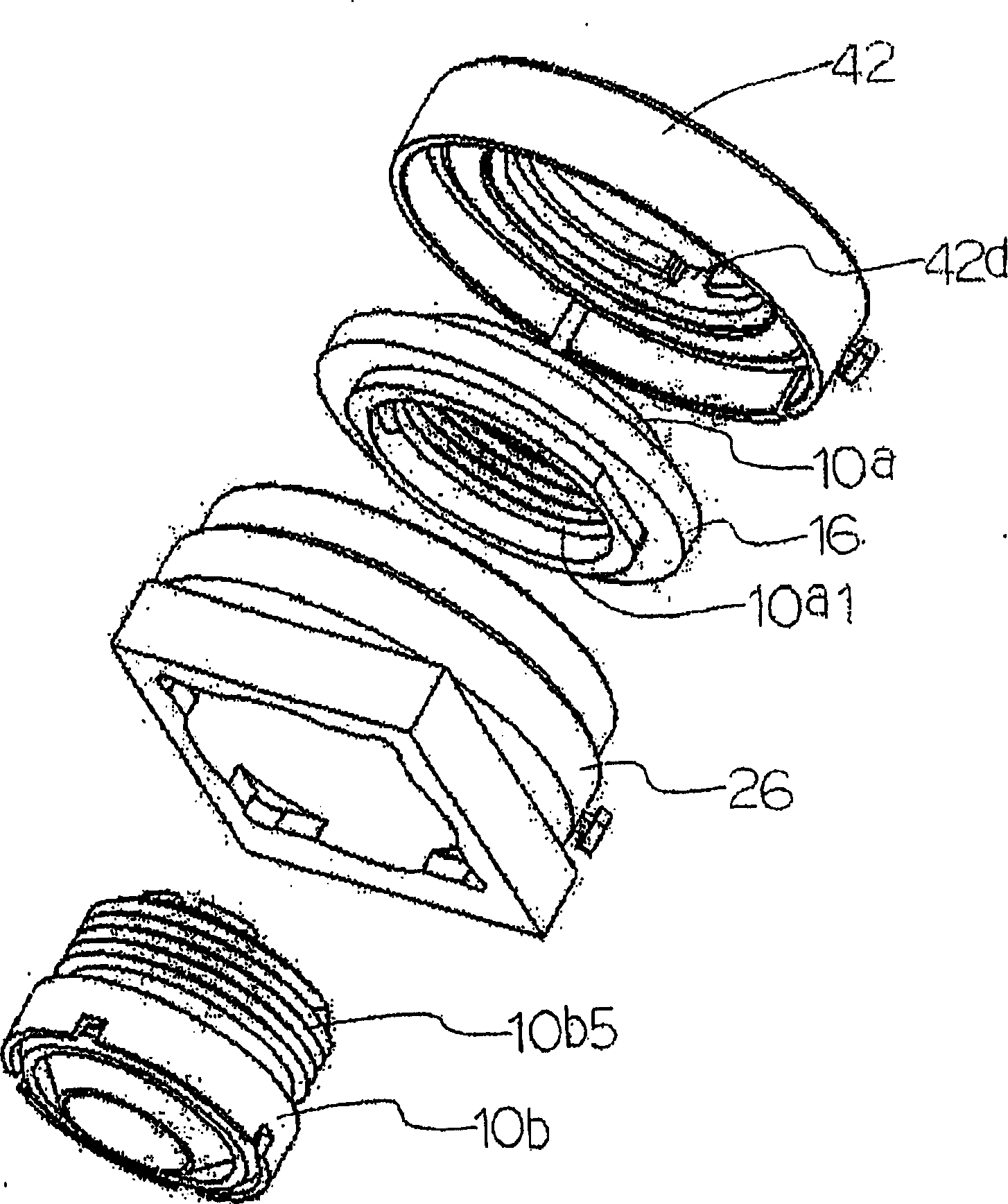 Lens driver and process for manufacturing the same