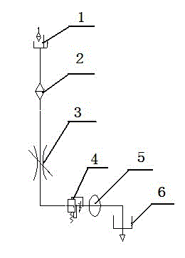 Automatic lubrication system for slideway and riding wheel of cabling machine