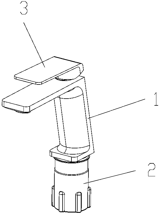 Wash basin faucet