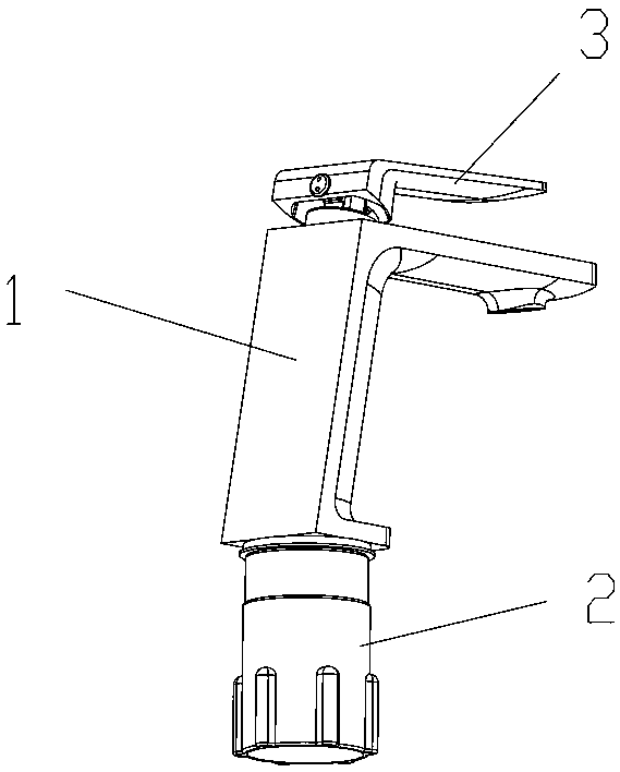 Wash basin faucet