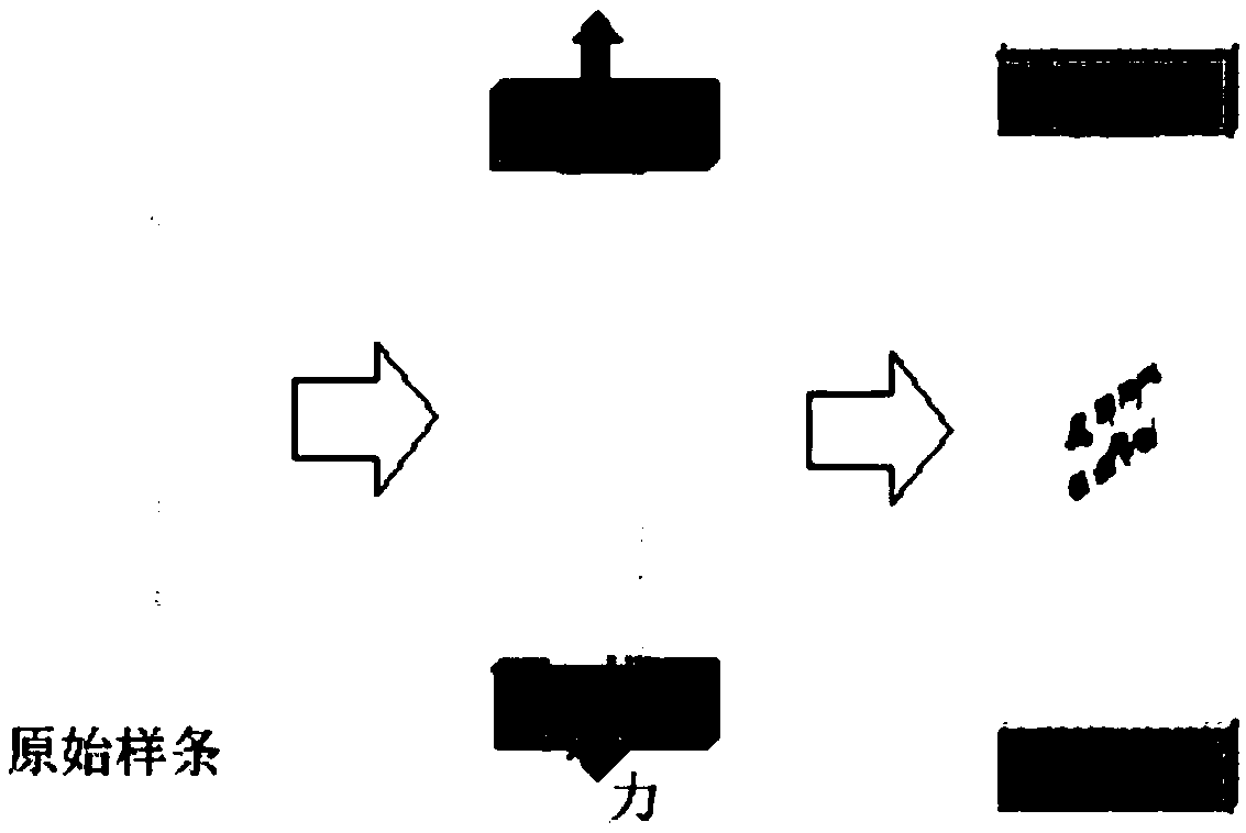 Method for evaluating self-healing property of cable sheath material