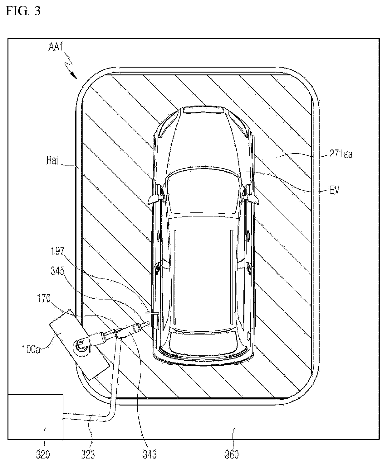 Charging robot and parking system