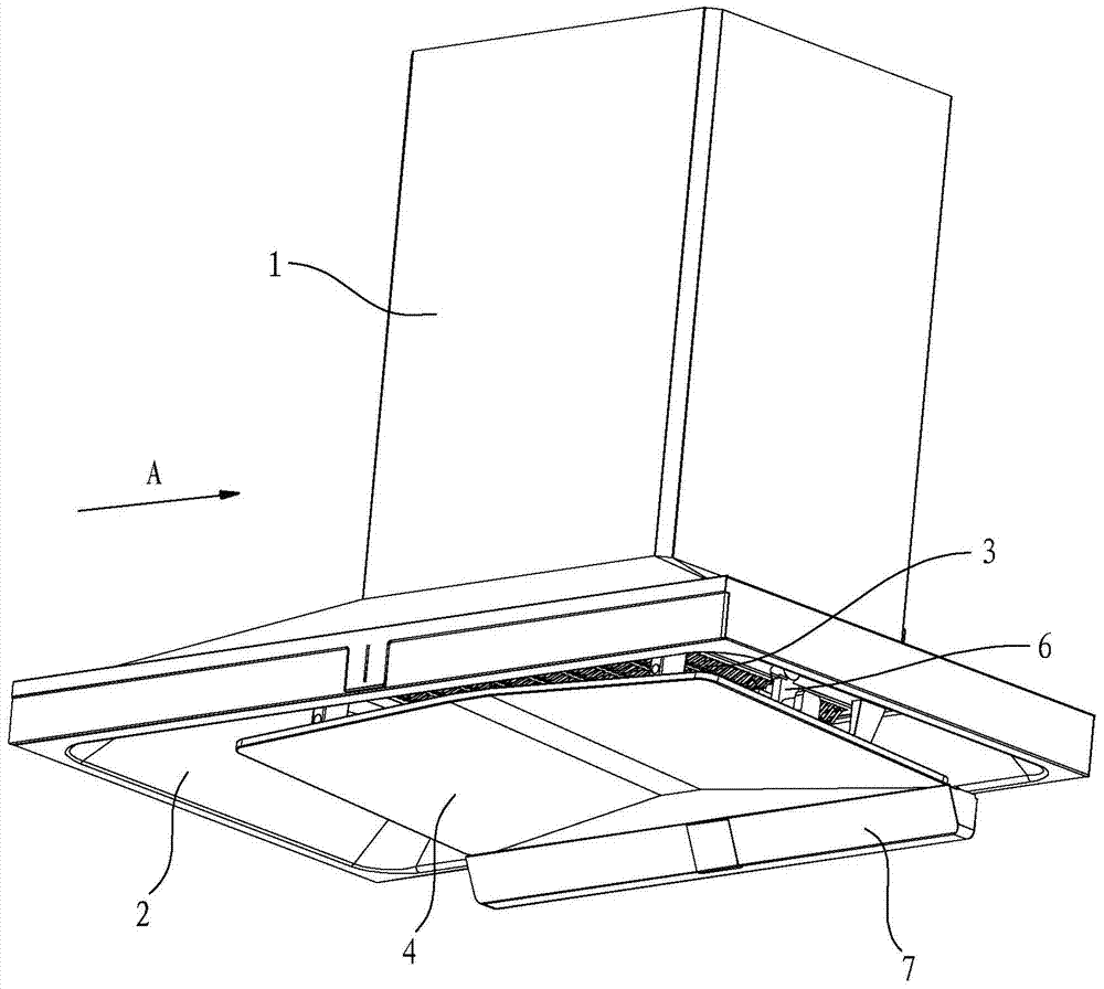 Oil filter type range hood