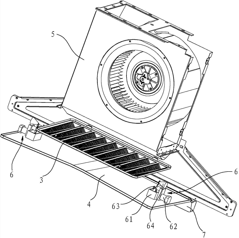 Oil filter type range hood