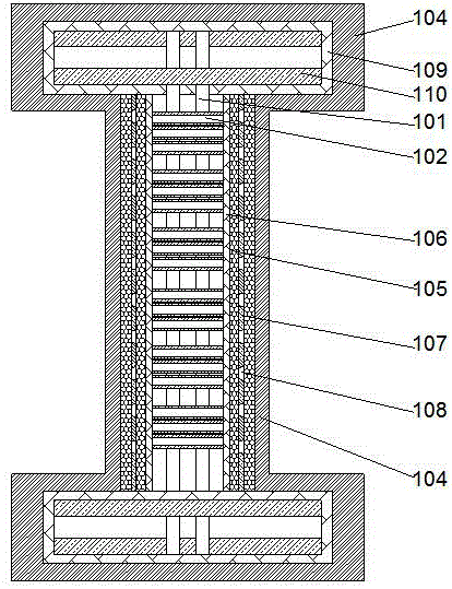 Environmental-friendly wall for electric power station