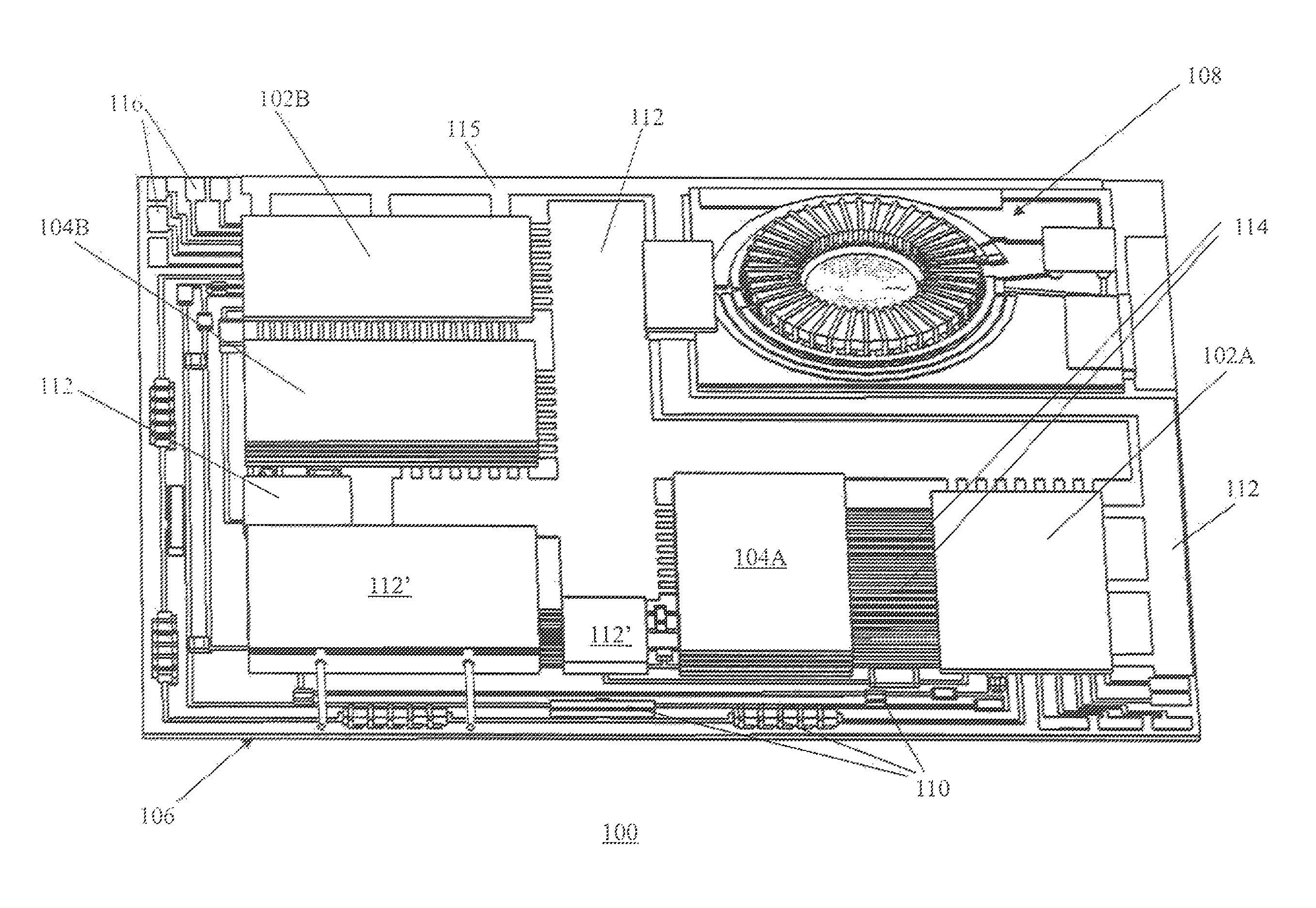 Hybrid computing module