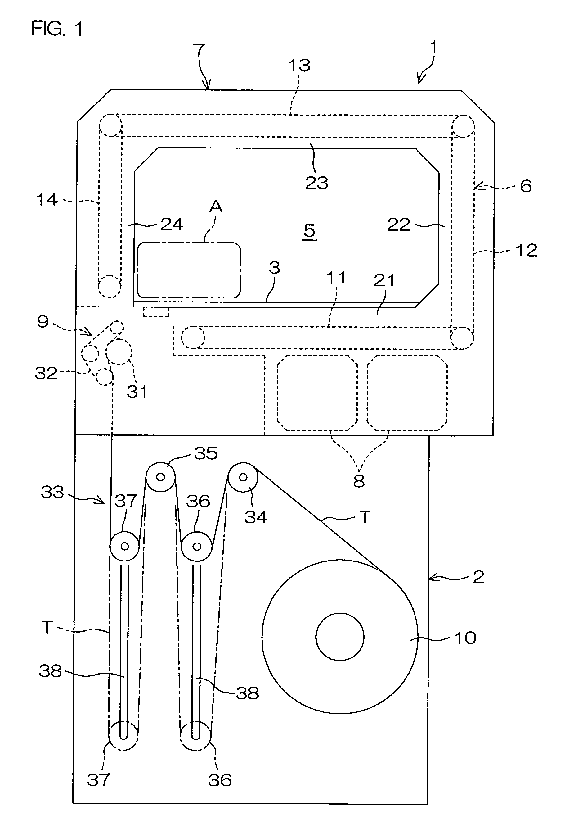 Tape binding device