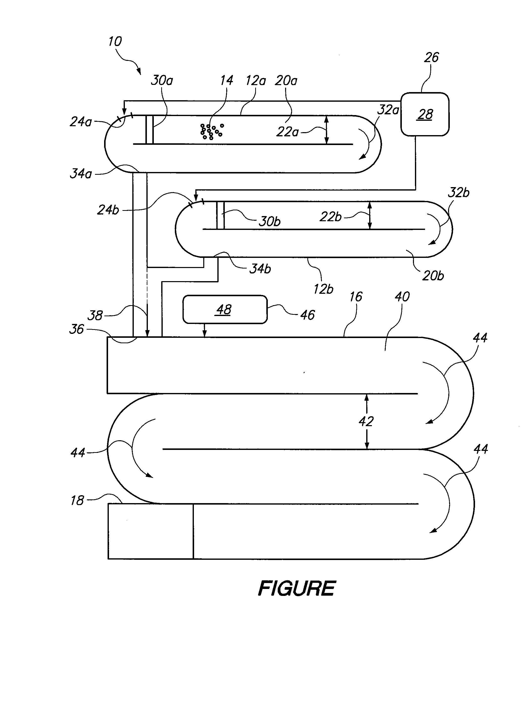 Photosynthetic oil production in a two-stage reactor