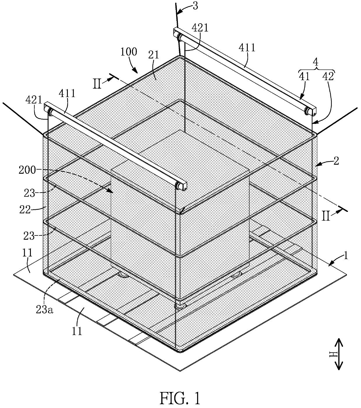 External electromagnetic shielding device