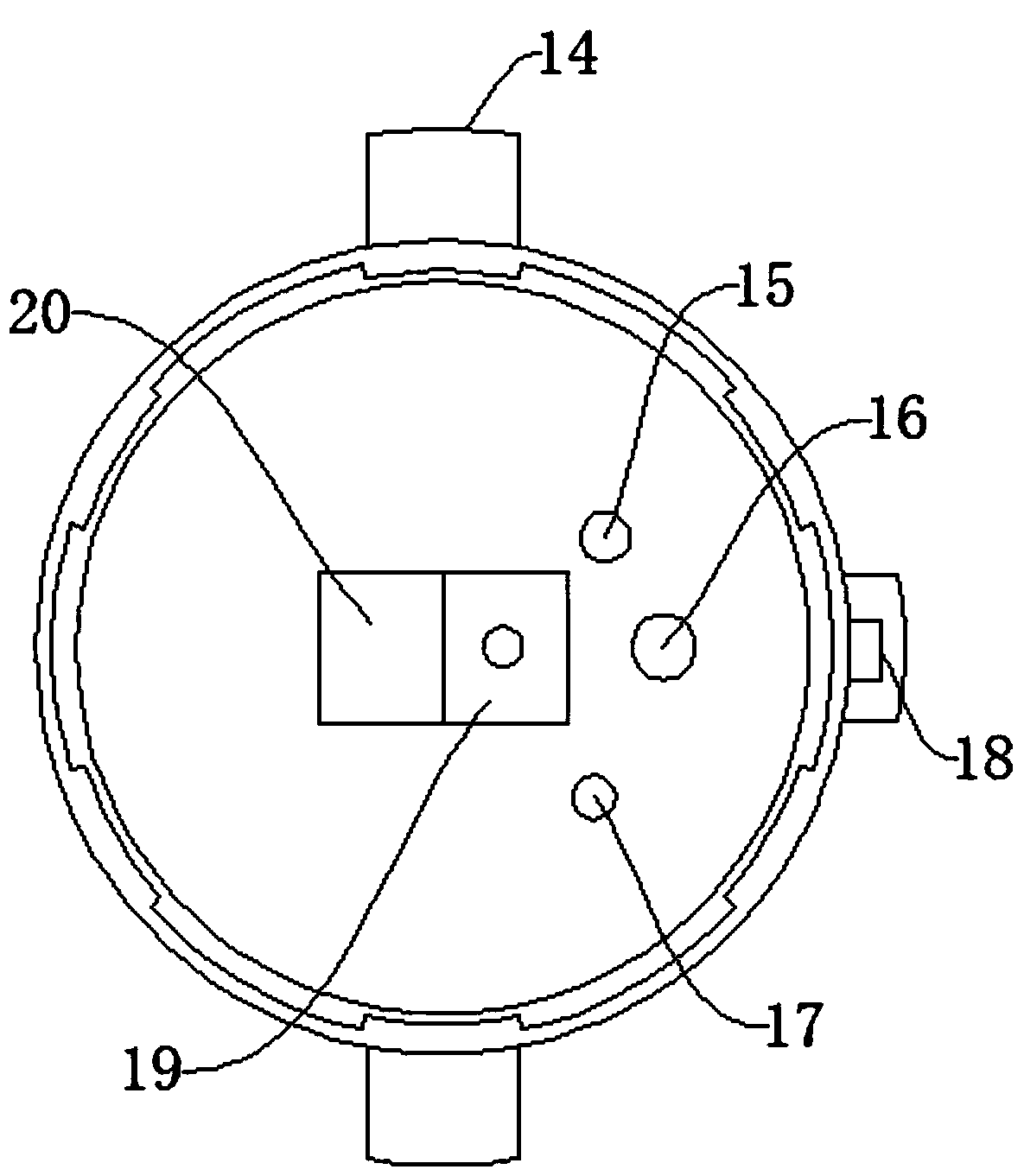 Humidity detection device for electric pressure cooker and use method