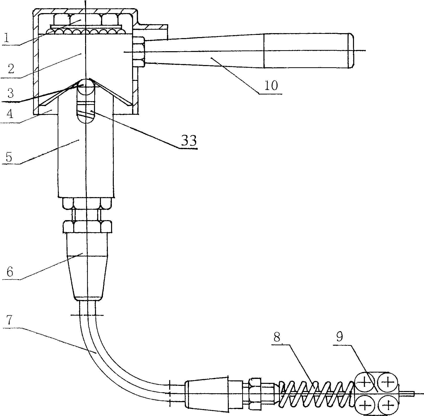 Adapter gear box in pre-control