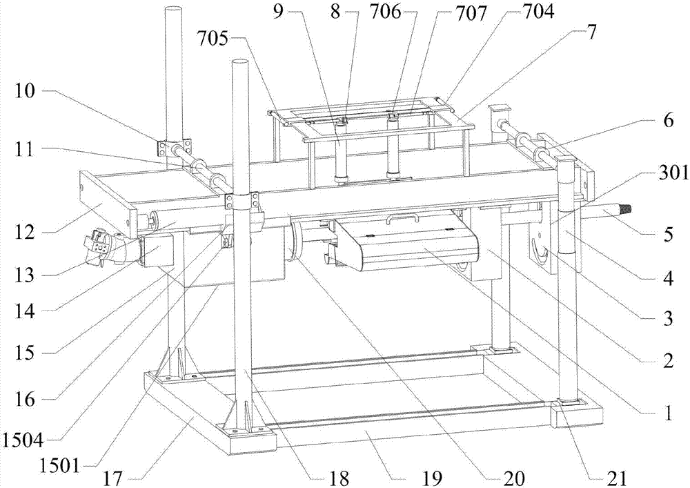 Ultralow pore continuous automatic rod assembling and disassembling hydraulic coal drill and rod assembling and disassembling method thereof