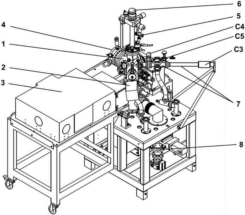 Photocatalytic in-situ characterization system