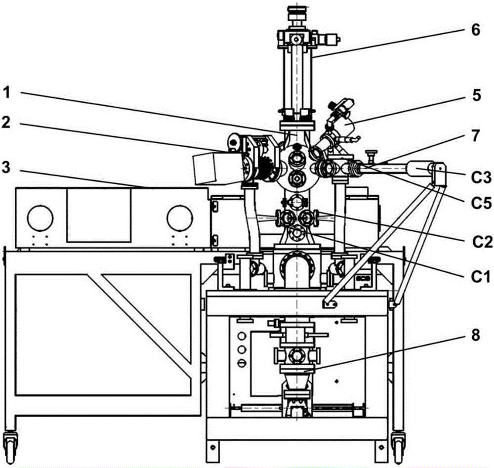 Photocatalytic in-situ characterization system