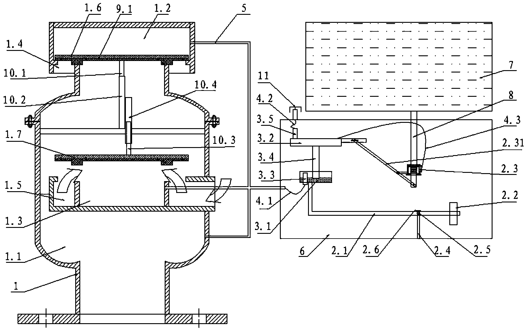 Pilot-operated type automatic fluid infusion respiration valve