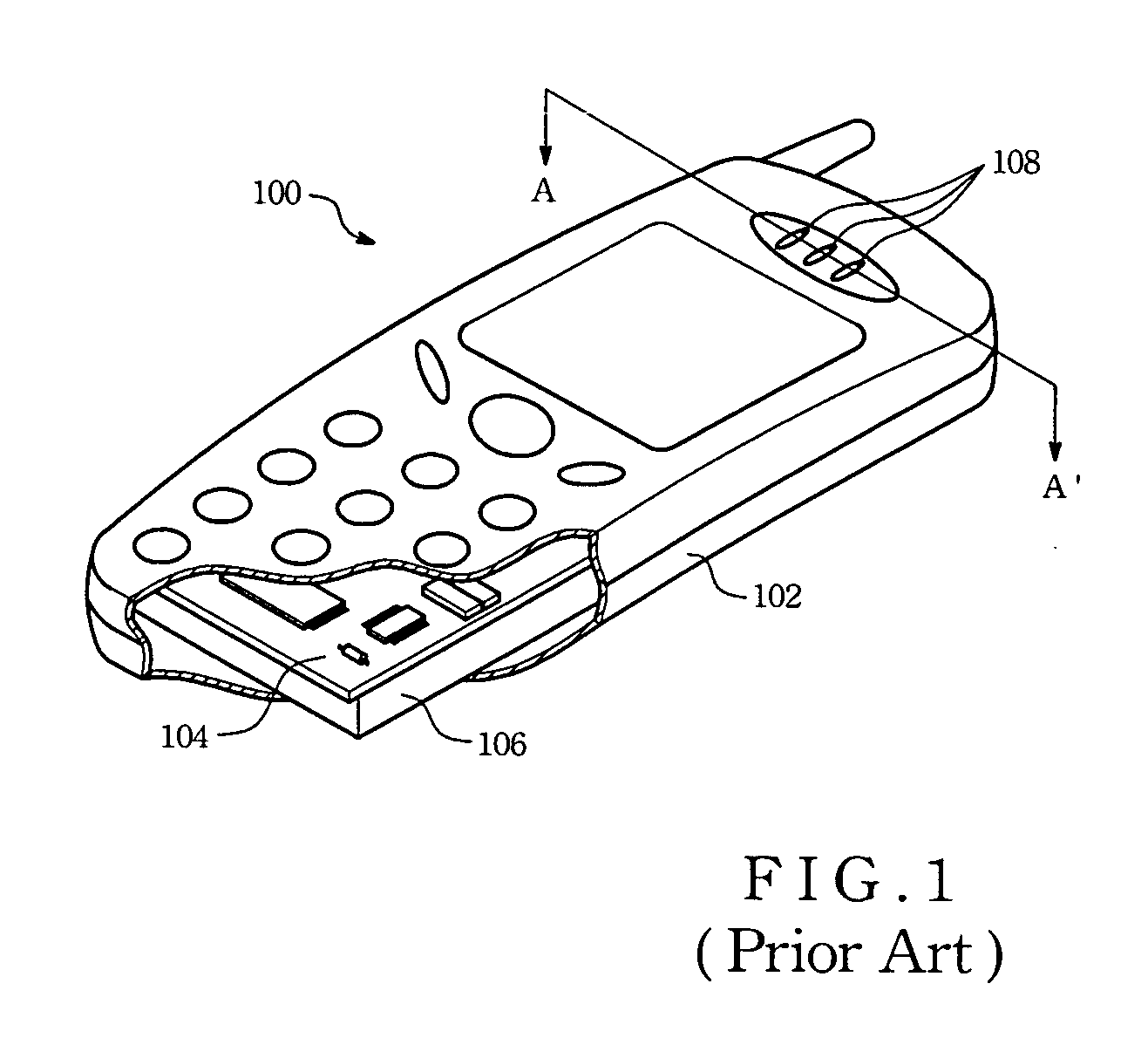 Resonance chamber of a cellular phone