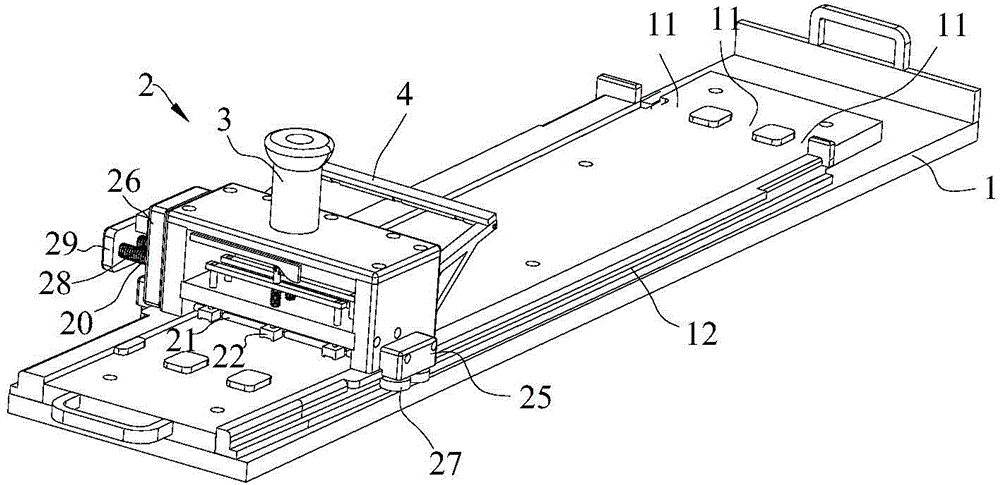 Tape adhering jig for door frame decorating strip