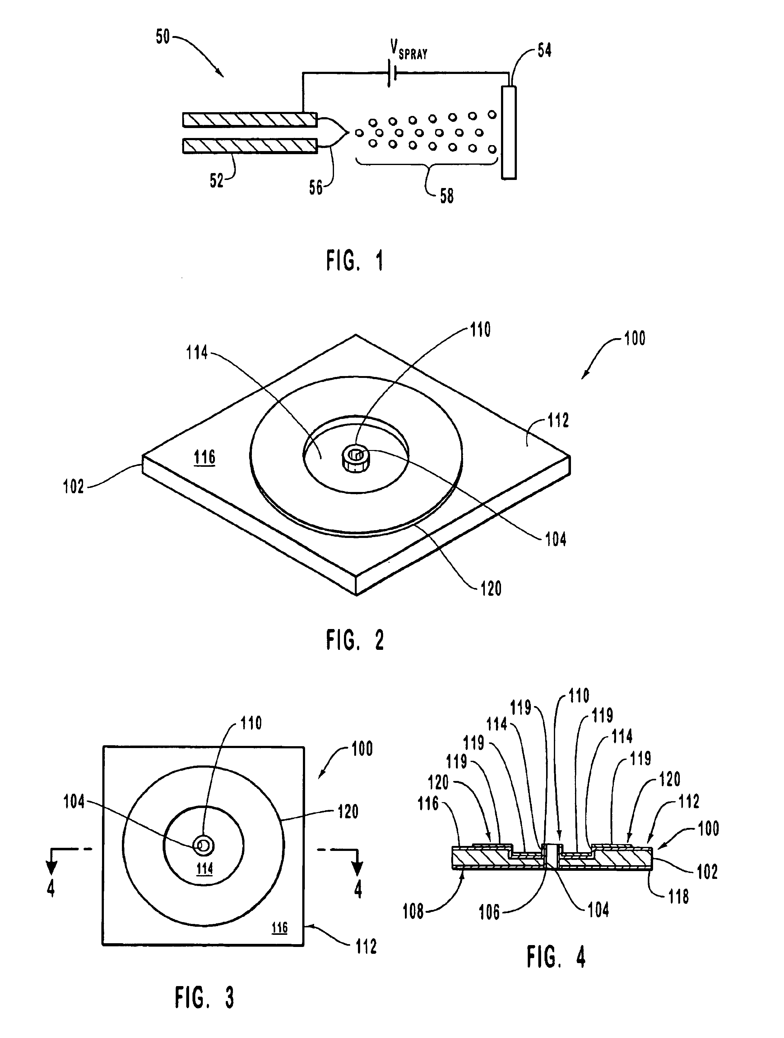 Microfabricated electrospray device