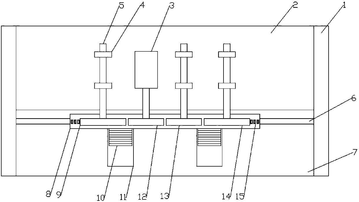 Jeans whisker polishing device