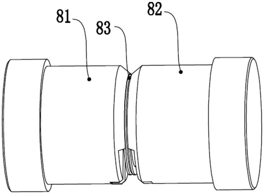 A high-efficiency wire cutting machine guide wheel base and its guide wheel set