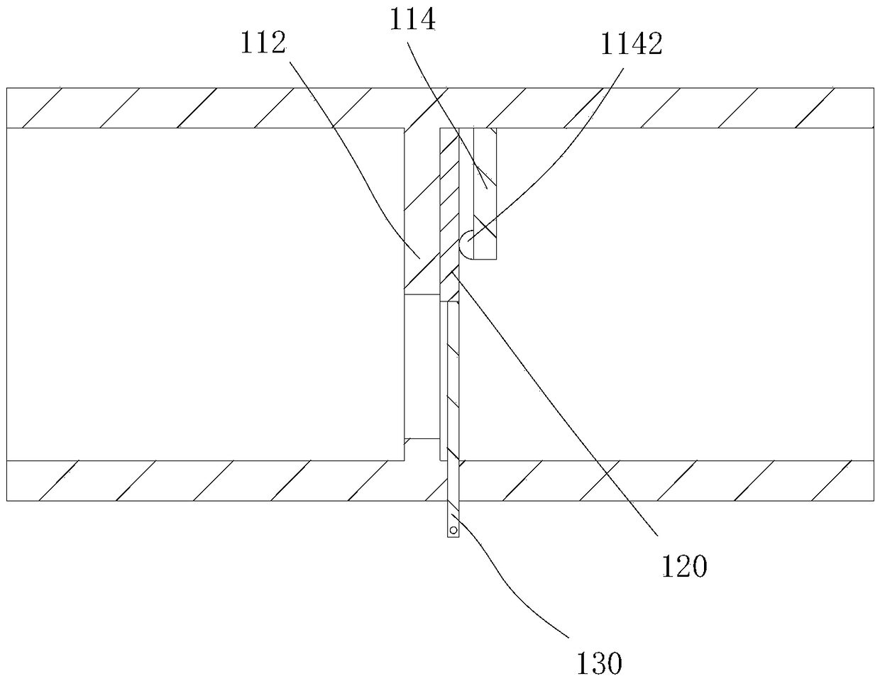 Self-closing valve with earthquake induction function, and gas system