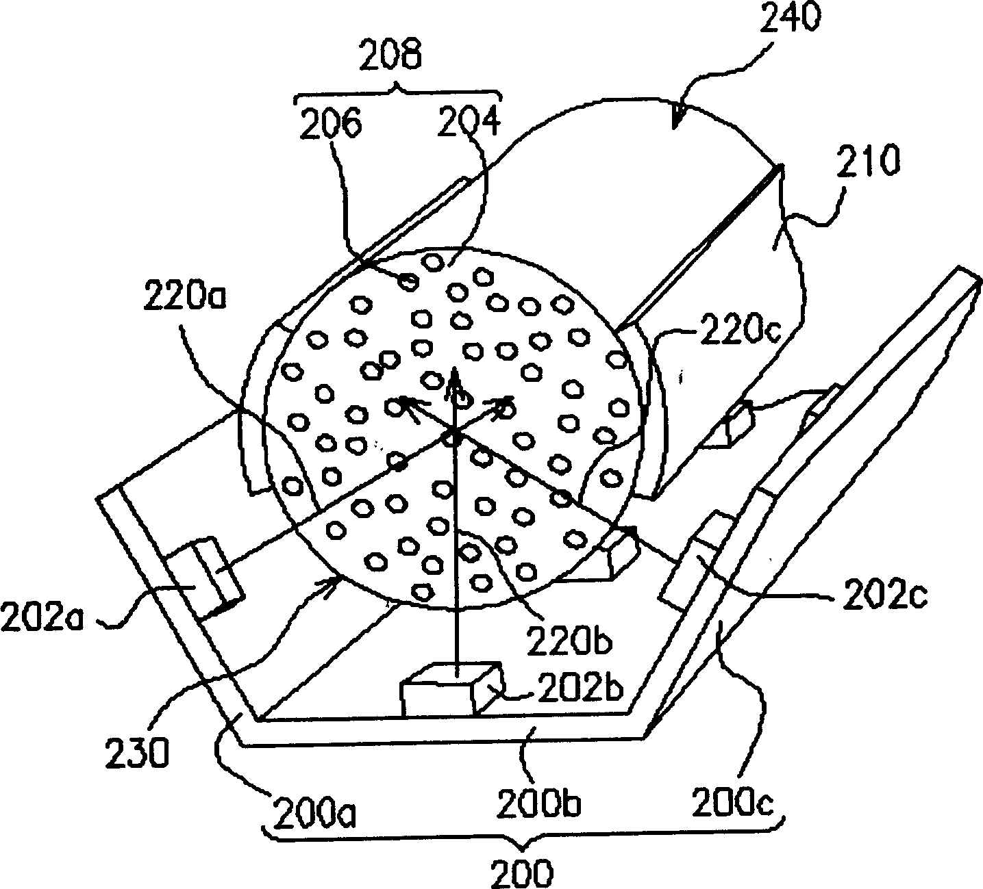 Light source of back light module