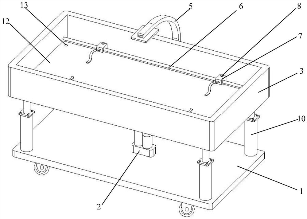 Multifunctional pediatric clinical diagnosis device