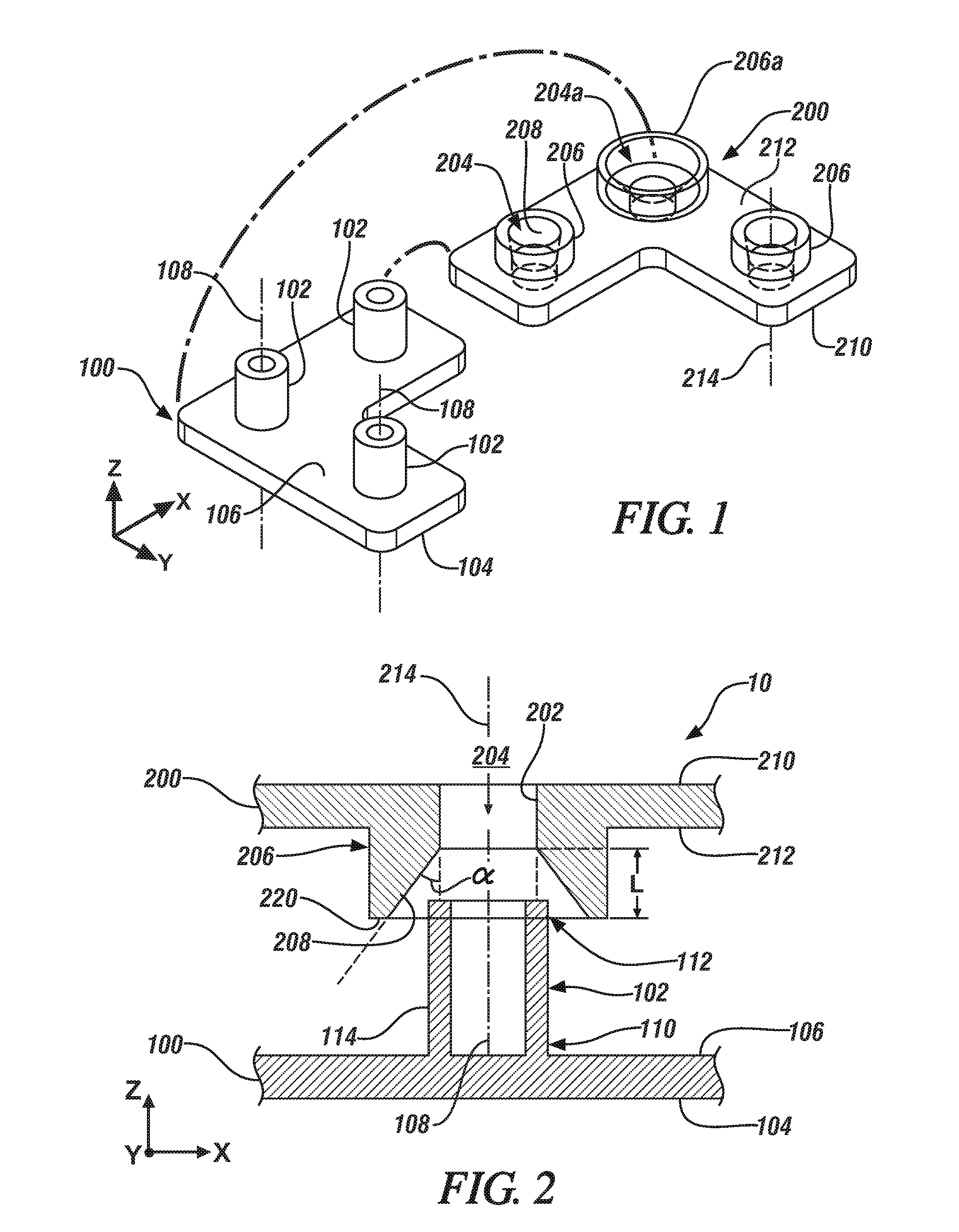 Elastically averaged alignment systems and methods