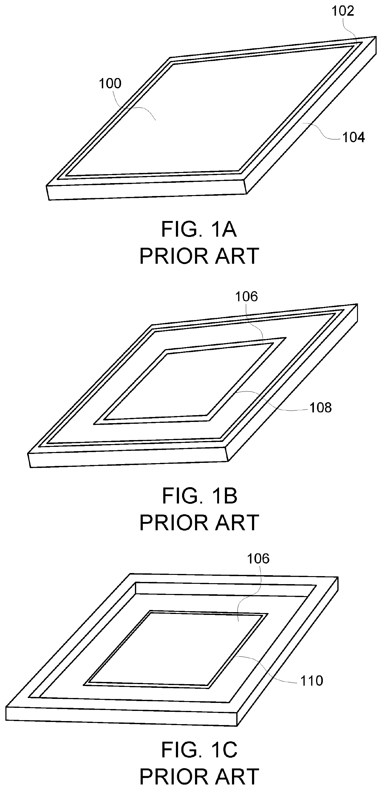 Meshless foil stencil frame