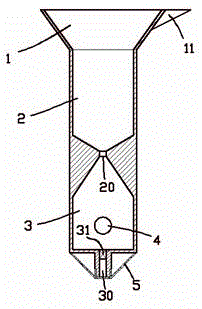 Midstream urine detection collector