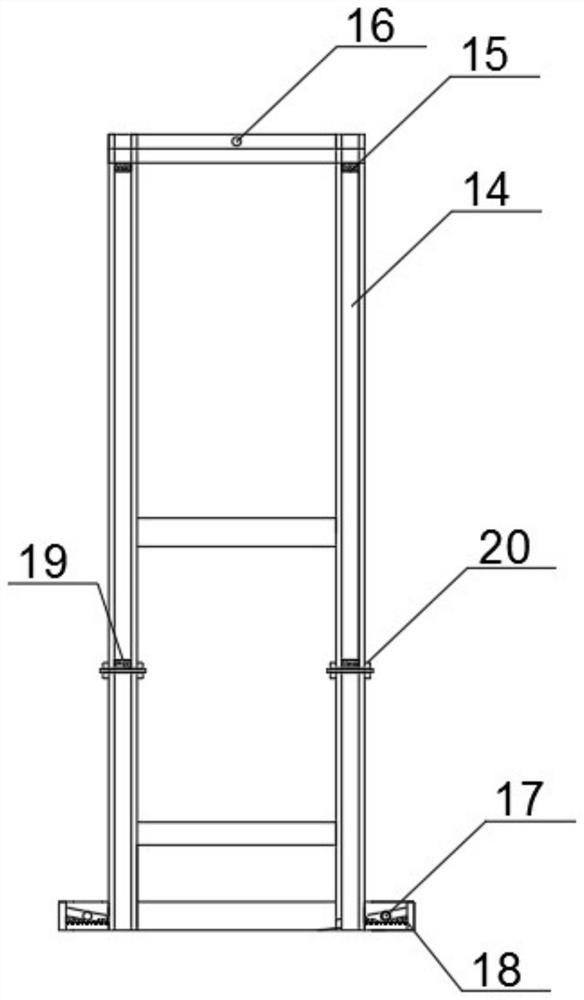 Method for improving stability of material pile in medicinal glass kiln