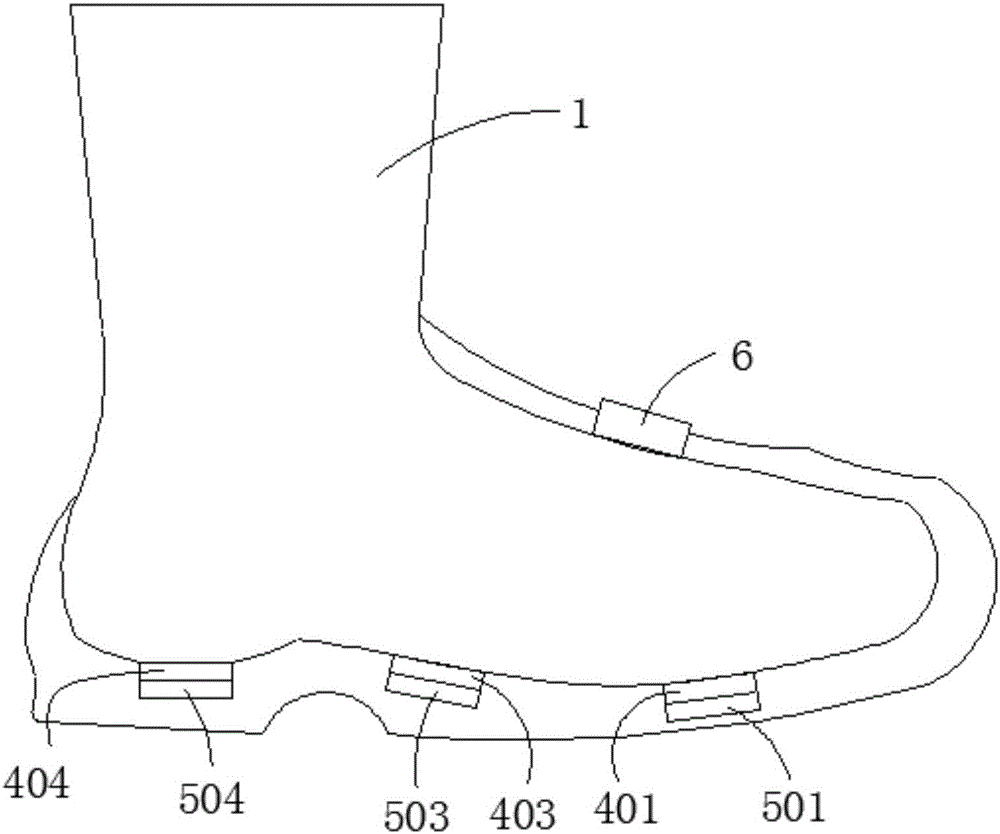 Real-time detection evaluation system for human foot dynamic mechanics and method