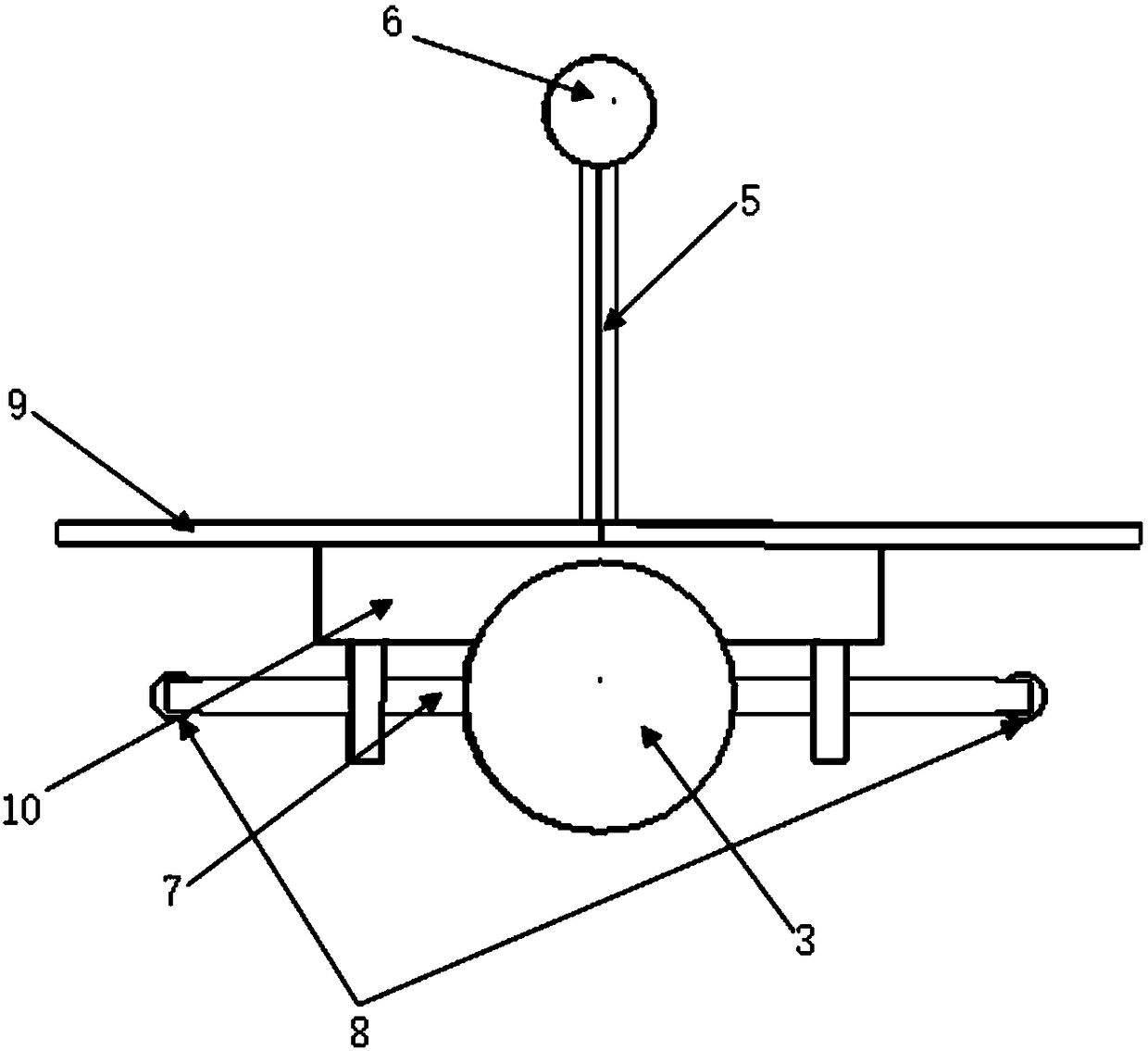 Dual-drive spherical probe robot