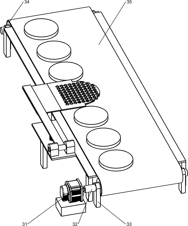 Floating powder suction device for pressed powder