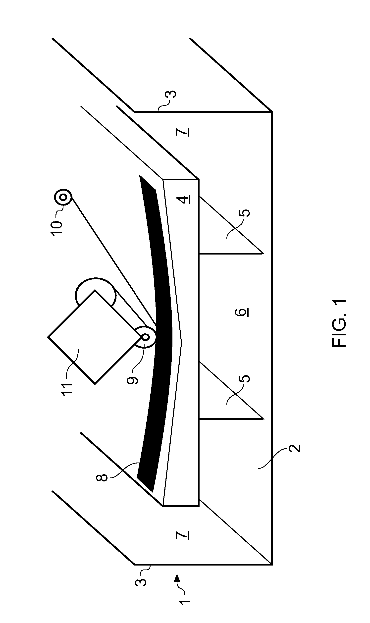 Method and apparatus for curing a thermosetting material