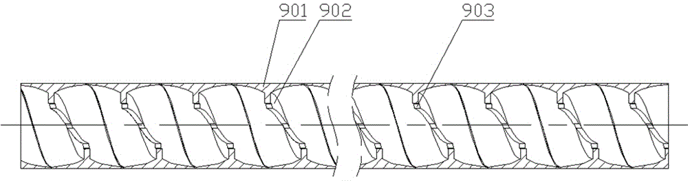 Closed type helical hole-protecting drill and using method thereof for drilling of soft coal bed